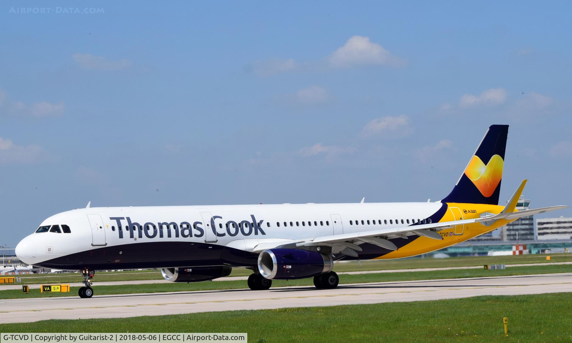 G-TCVD, 2014 Airbus A321-231 C/N 6126, At Manchester