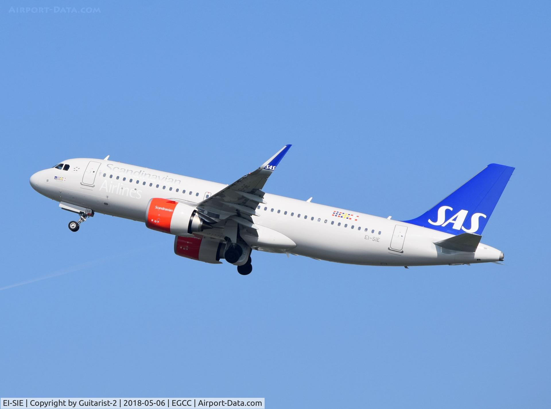 EI-SIE, 2018 Airbus A320-251N C/N 8058, At Manchester