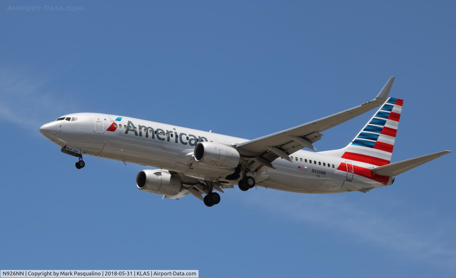 N926NN, 2013 Boeing 737-823 C/N 33321, Boeing 737-800