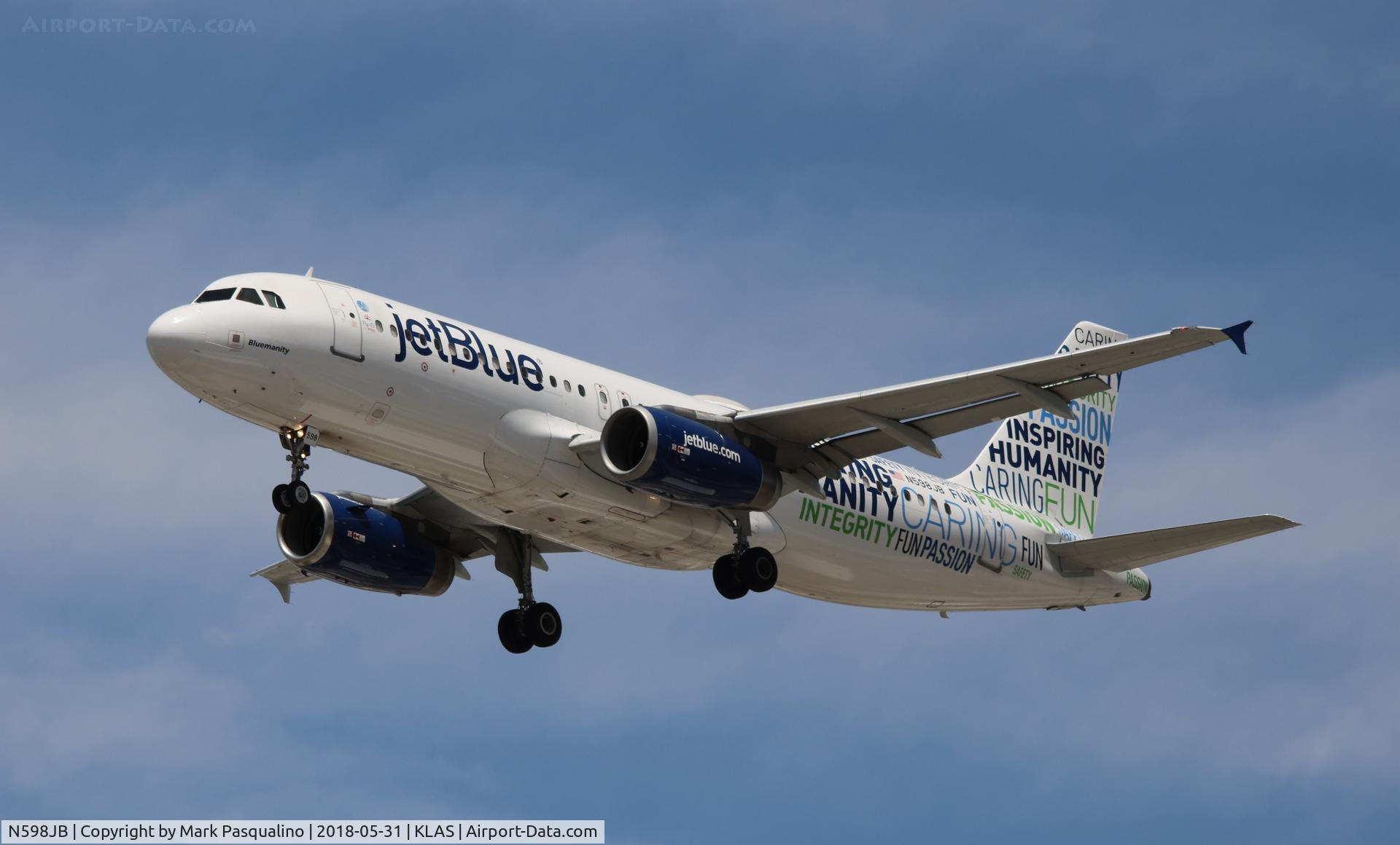 N598JB, 2004 Airbus A320-232 C/N 2314, Airbus A320