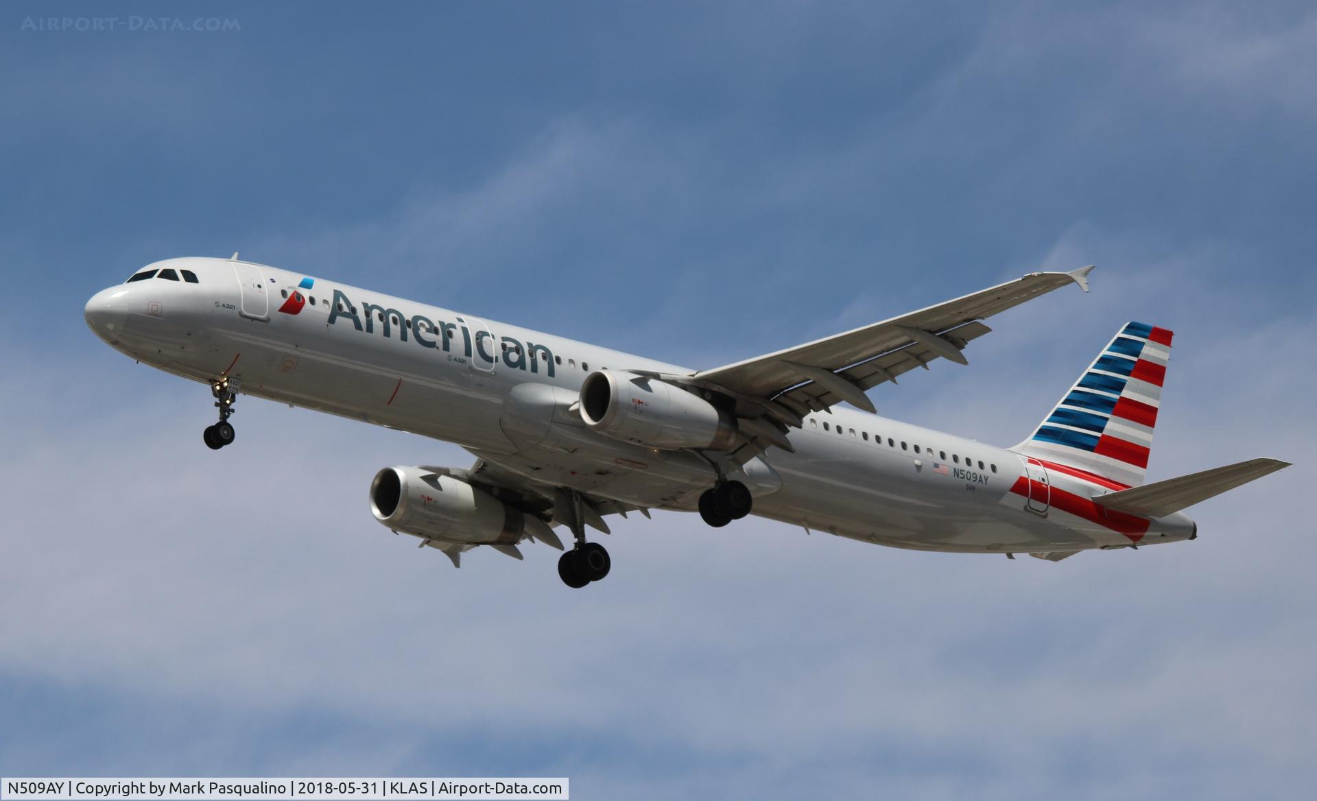 N509AY, 2009 Airbus A321-231 C/N 3796, Airbus A321-231