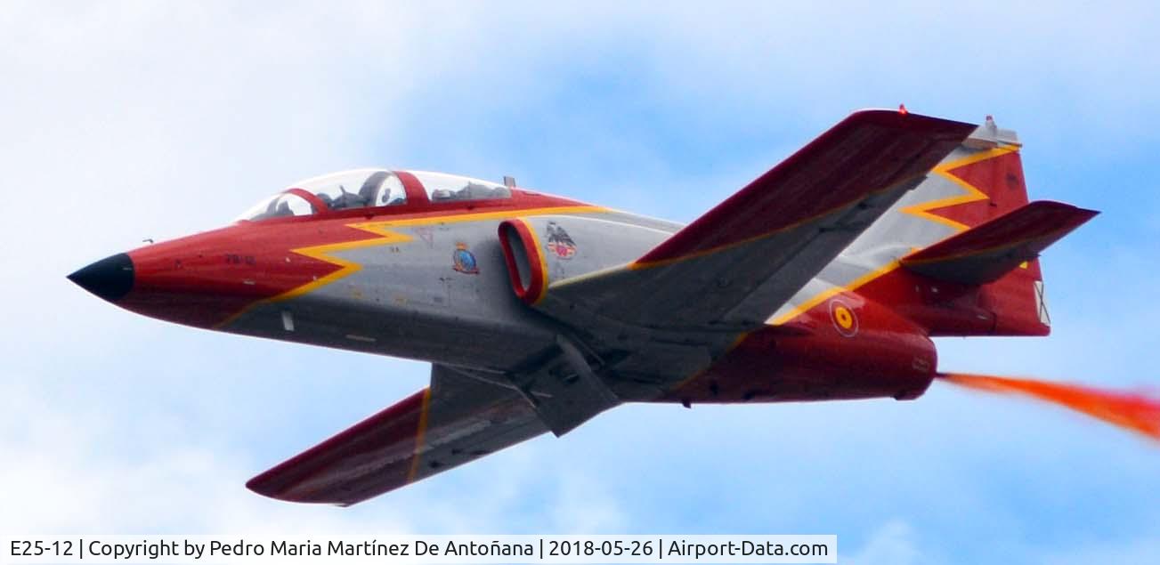 E25-12, CASA C-101EB Aviojet C/N EB01-12-012, Logroño - España