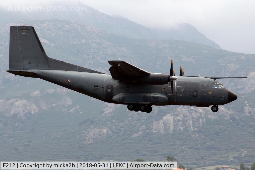 F212, Transall C-160NG C/N 215, Landing
