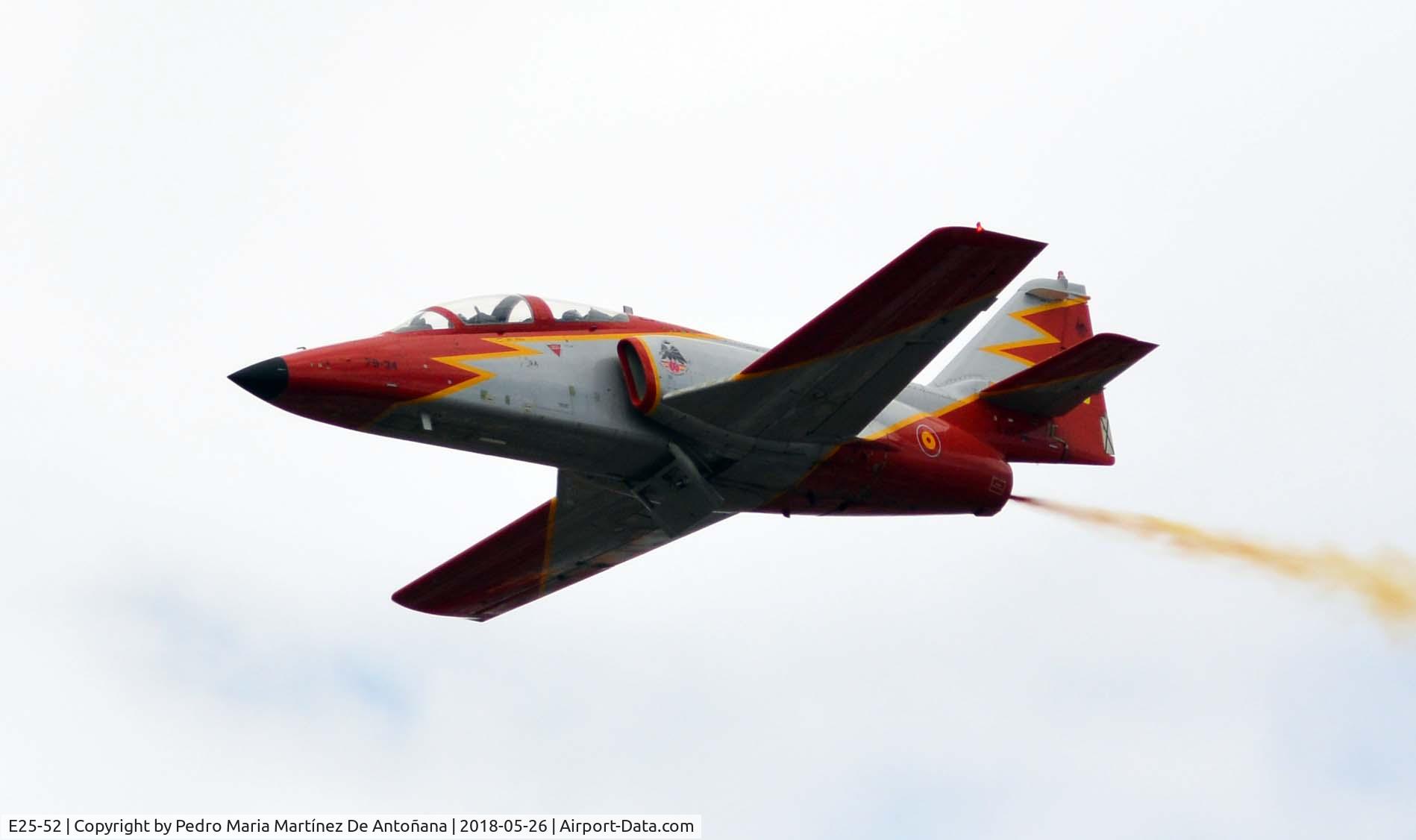 E25-52, CASA C-101EB Aviojet C/N EB01-52-053, Logroño - España