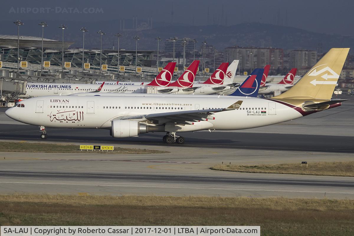 5A-LAU, 2014 Airbus A330-202 C/N 1543, Istanbul Ataturk