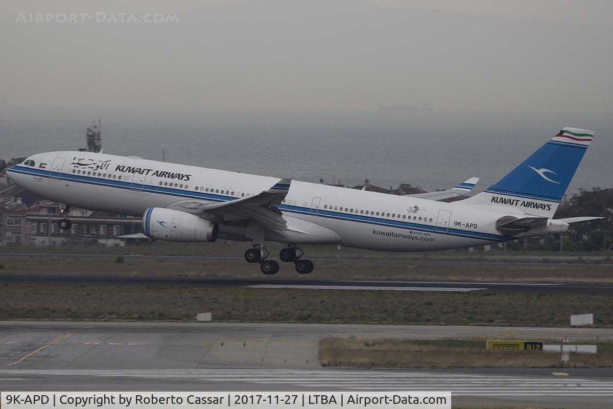 9K-APD, 2015 Airbus A330-243 C/N 1678, Istanbul Ataturk