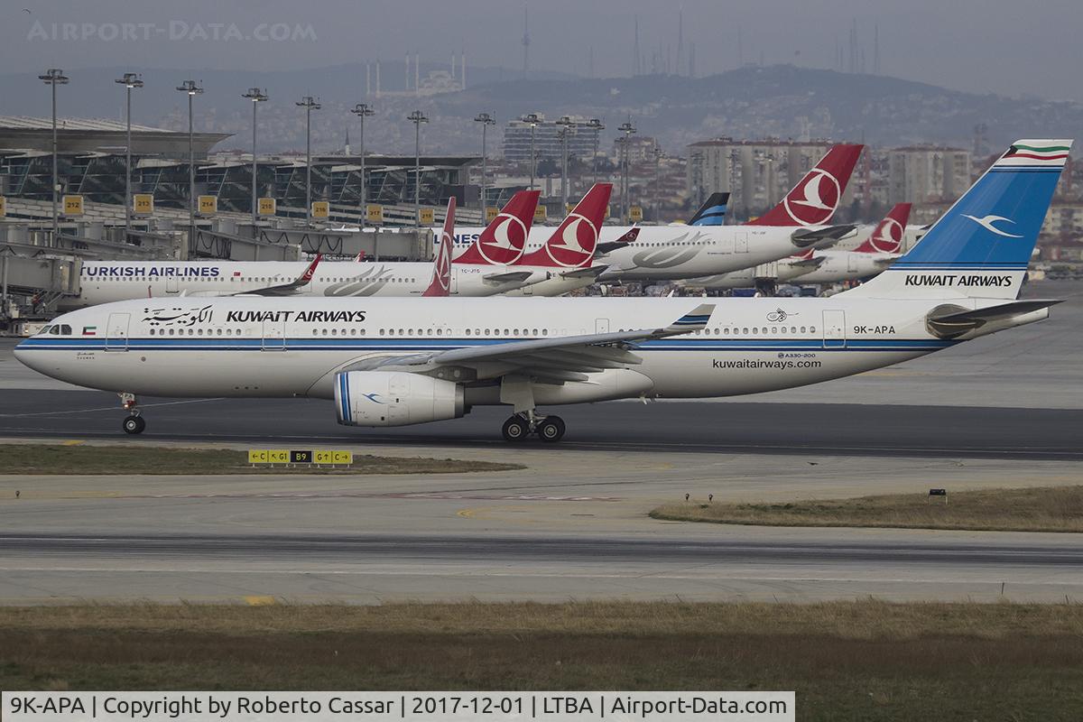 9K-APA, 2015 Airbus A330-243 C/N 1626, Istanbul Ataturk