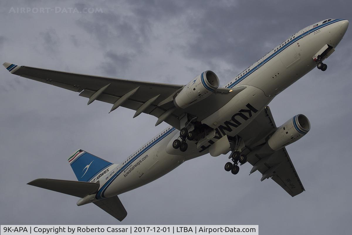 9K-APA, 2015 Airbus A330-243 C/N 1626, Istanbul Ataturk