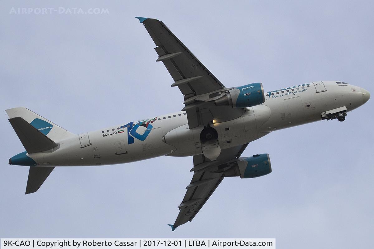 9K-CAO, 2014 Airbus A320-214 C/N 6124, Istanbul Ataturk