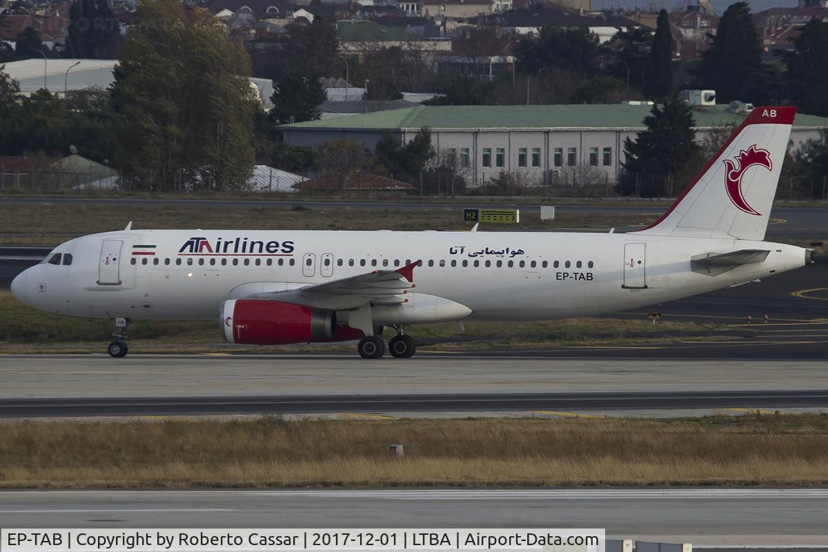 EP-TAB, 1992 Airbus A320-231 C/N 362, Istanbul Ataturk