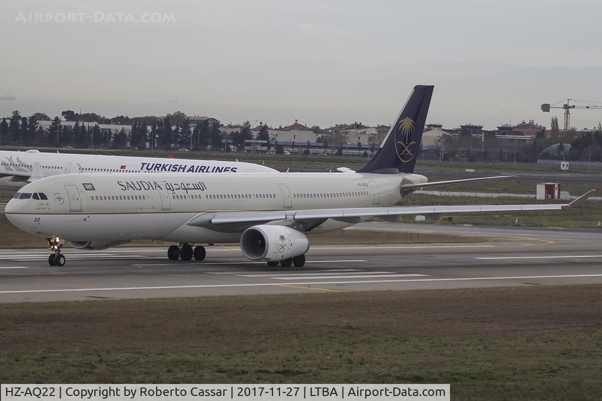 HZ-AQ22, 2016 Airbus A330-343 C/N 1770, Istanbul Ataturk