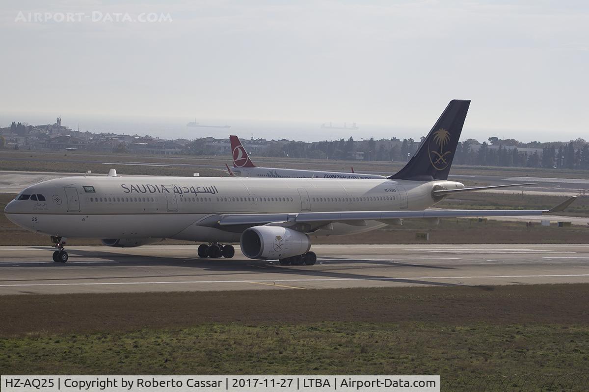 HZ-AQ25, 2017 Airbus A330-343 C/N 1790, Istanbul Ataturk