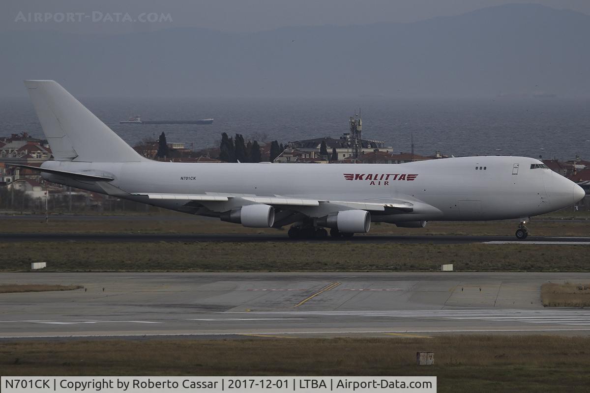 N701CK, 2000 Boeing 747-4B5F C/N 26416, Istanbul Ataturk