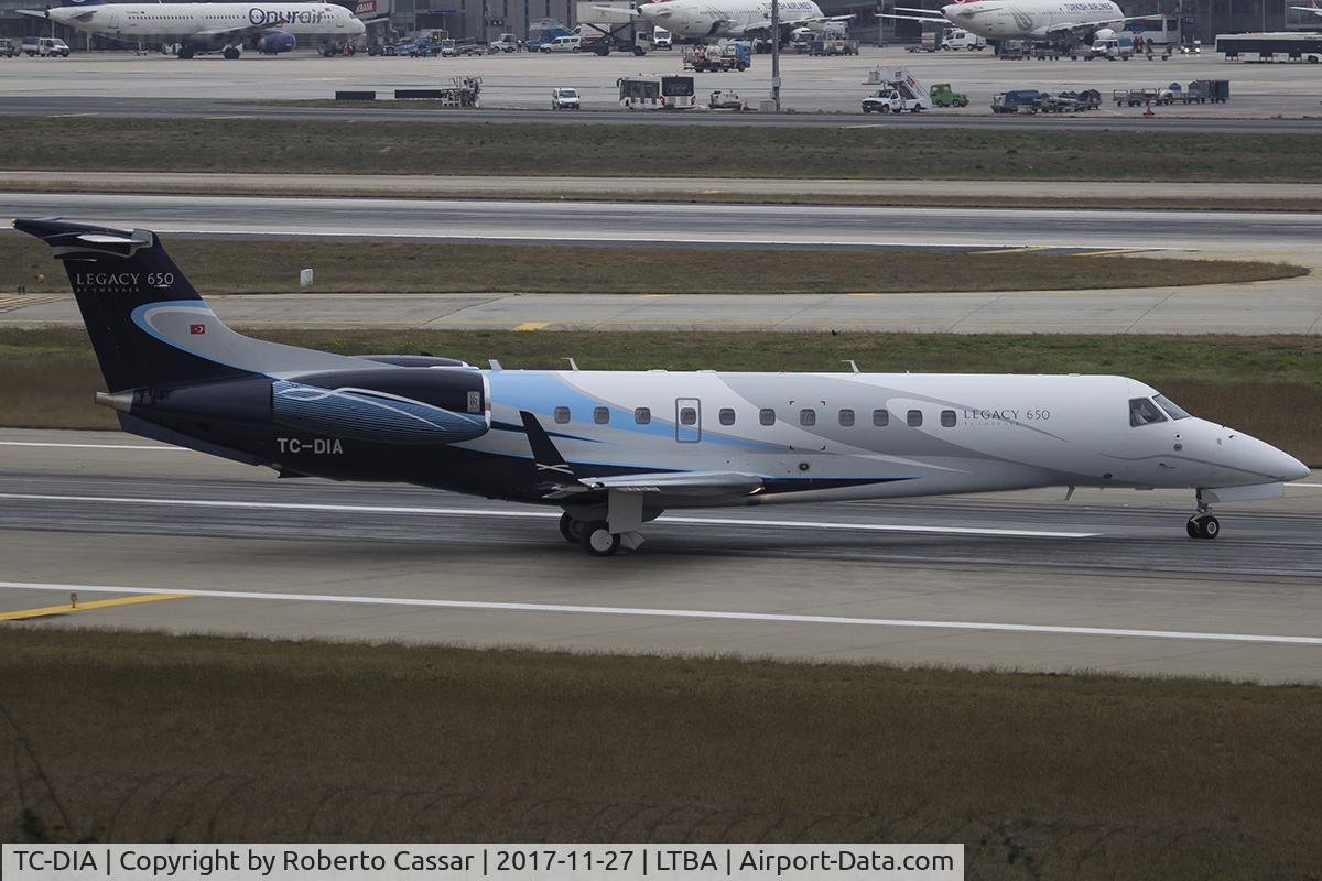 TC-DIA, 2012 Embraer EMB-135BJ Legacy 650 C/N 14501148, Istanbul Ataturk
