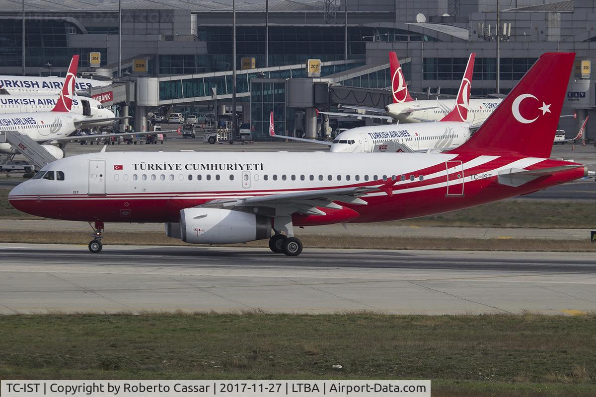 TC-IST, 2009 Airbus ACJ319 (A319-133/CJ) C/N 4042, Istanbul Ataturk