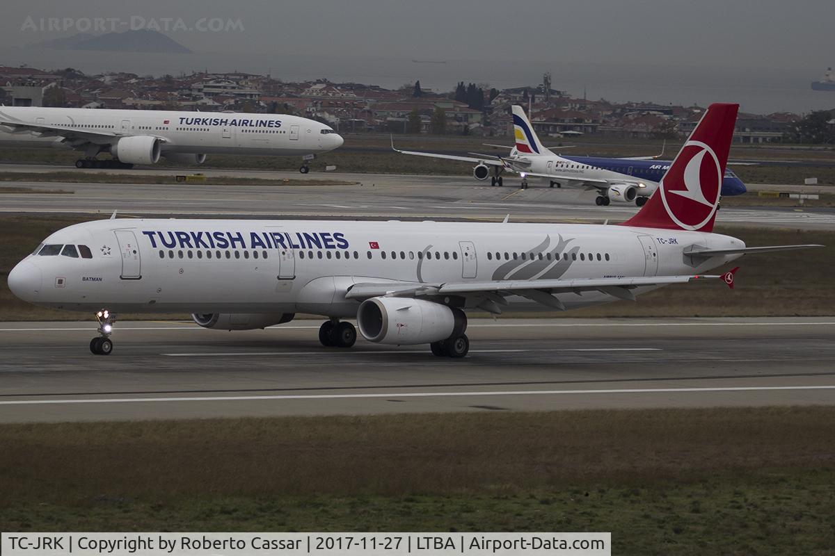 TC-JRK, 2008 Airbus A321-231 C/N 3525, Istanbul Ataturk