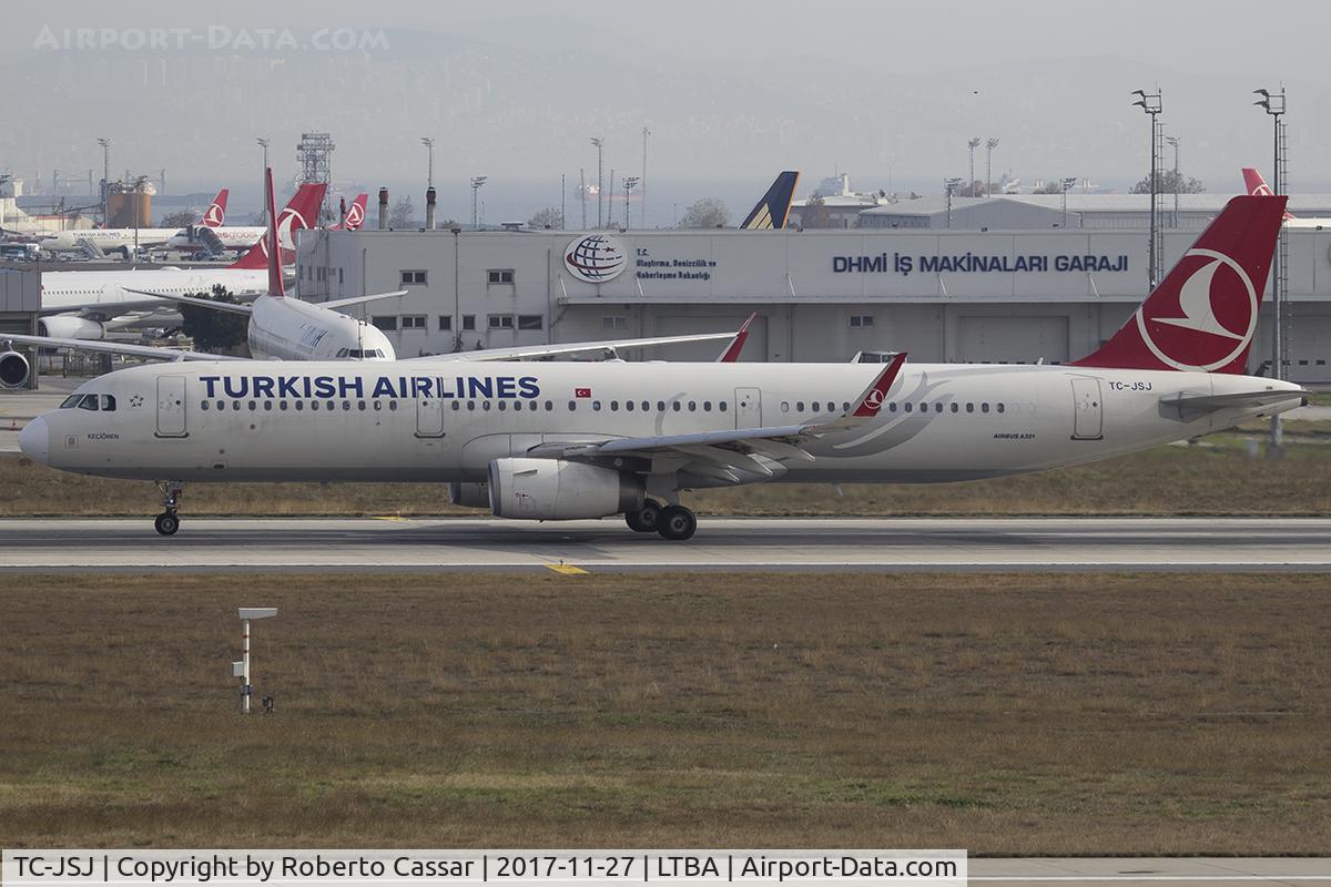 TC-JSJ, 2013 Airbus A321-231 C/N 5633, Istanbul Ataturk