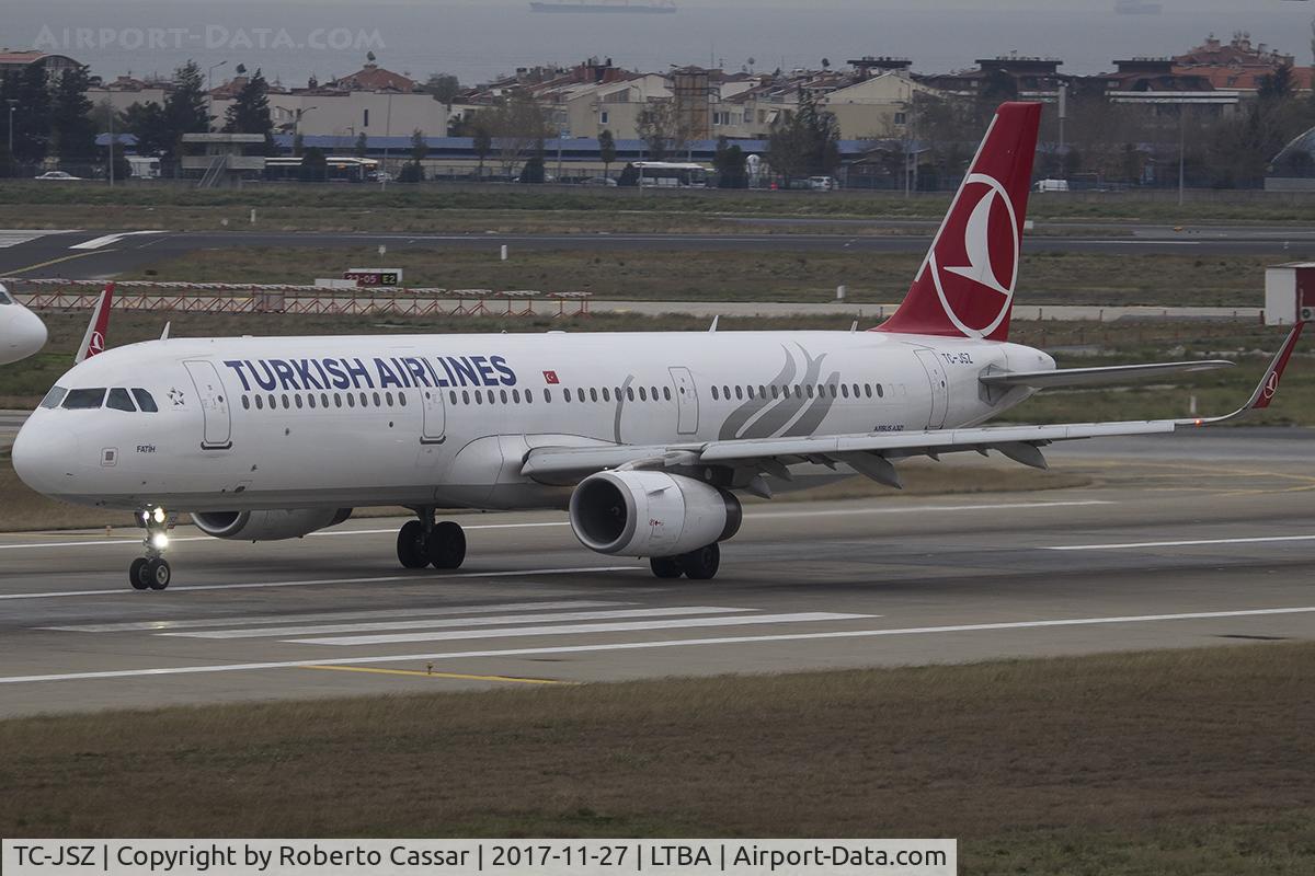 TC-JSZ, 2015 Airbus A321-231 C/N 6766, Istanbul Ataturk