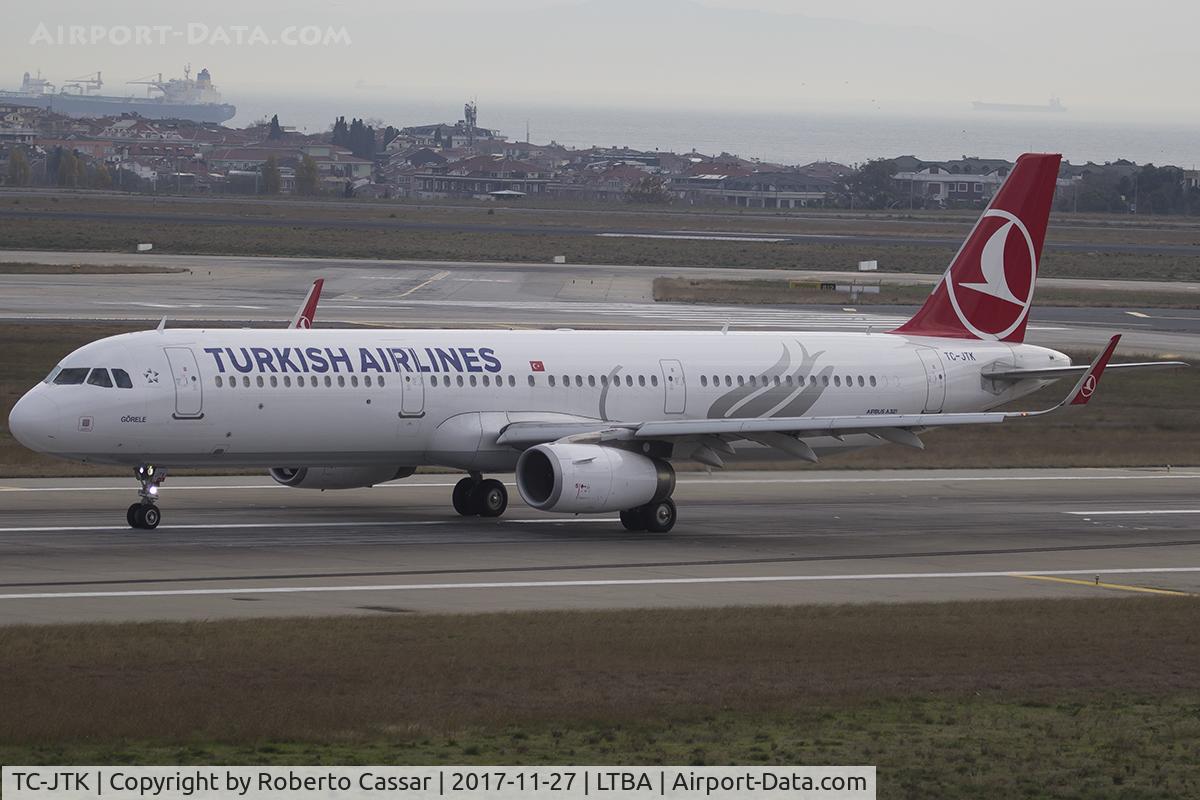 TC-JTK, 2016 Airbus A321-231 C/N 7146, Istanbul Ataturk