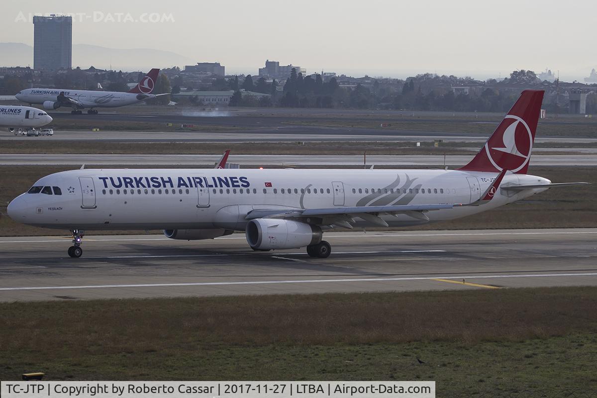 TC-JTP, 2017 Airbus A321-231 C/N 7516, Istanbul Ataturk