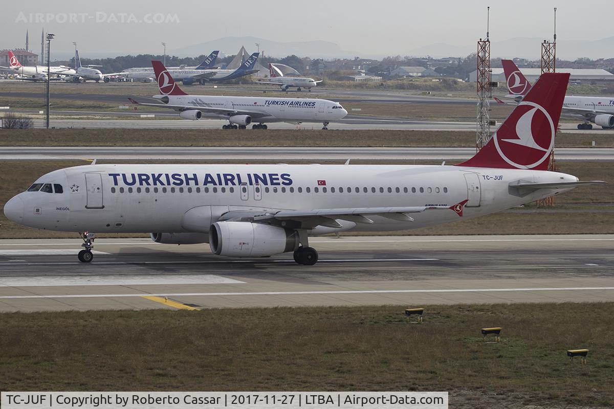 TC-JUF, 2004 Airbus A320-232 C/N 2164, Istanbul Ataturk