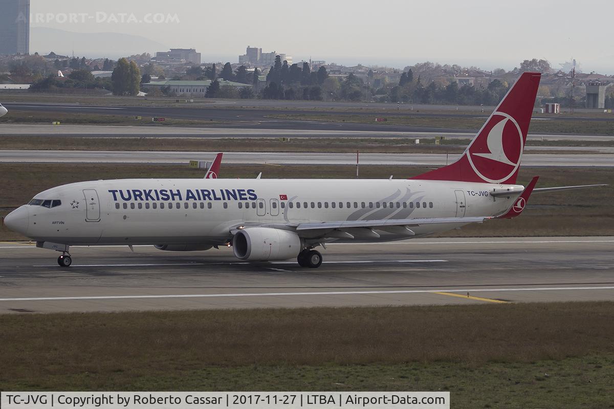 TC-JVG, 2014 Boeing 737-8F2 C/N 42009, Istanbul Ataturk