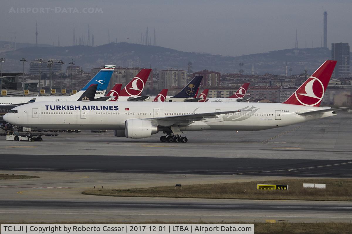 TC-LJI, 2016 Boeing 777-3F2/ER C/N 44130, Istanbul Ataturk