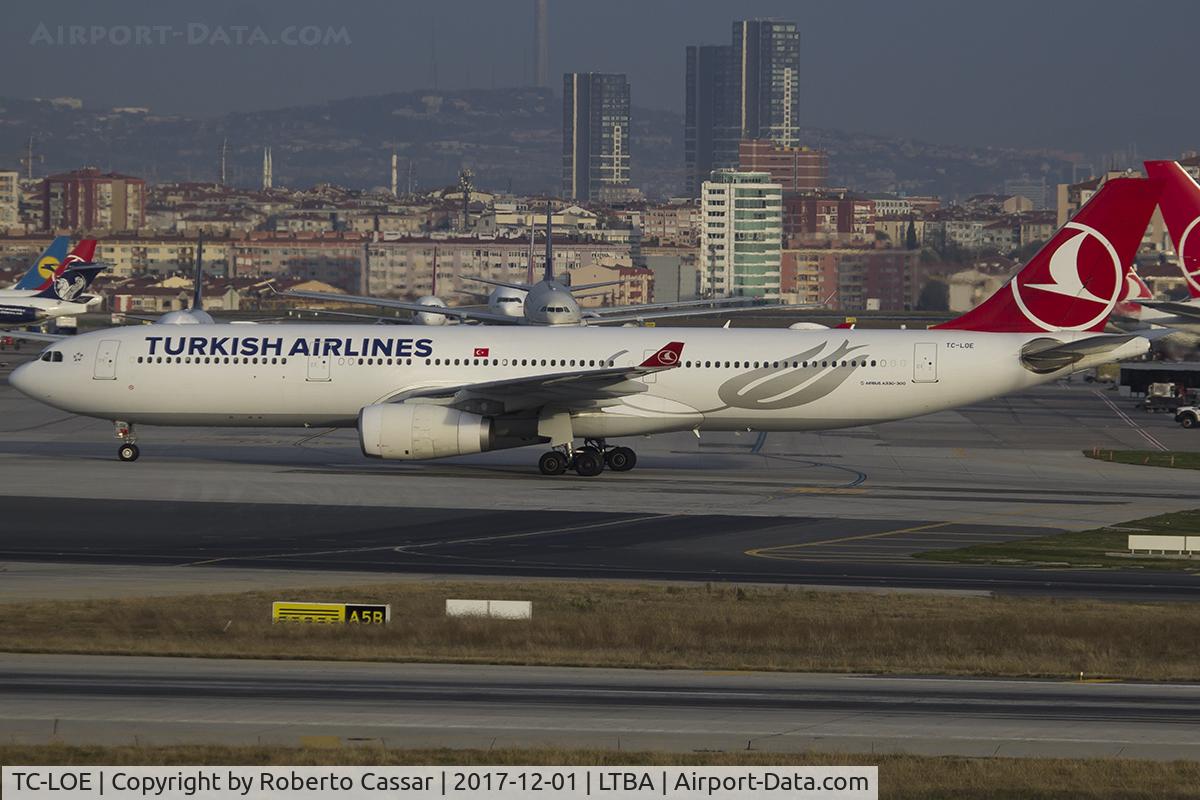 TC-LOE, 2015 Airbus A330-343 C/N 1592, Istanbul Ataturk