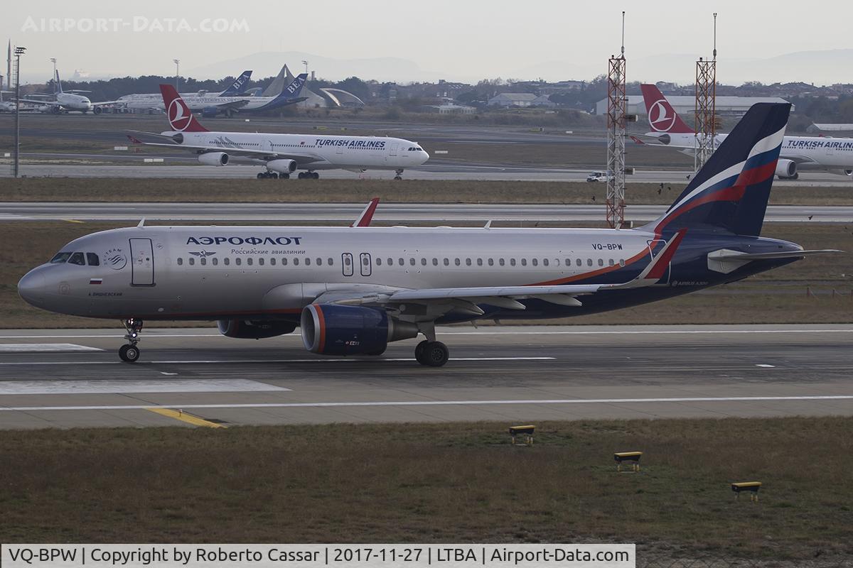 VQ-BPW, 2014 Airbus A320-214 C/N 5982, Istanbul Ataturk