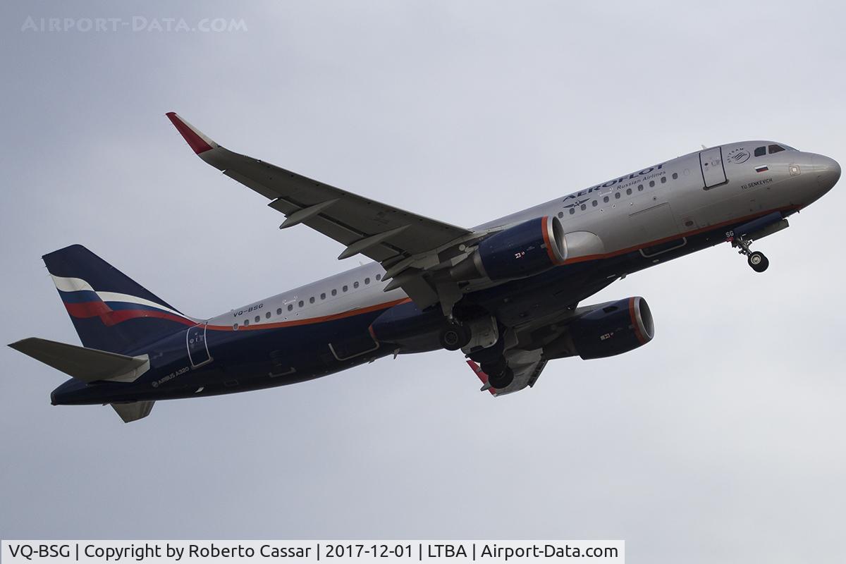 VQ-BSG, 2014 Airbus A320-214 C/N 6017, Istanbul Ataturk