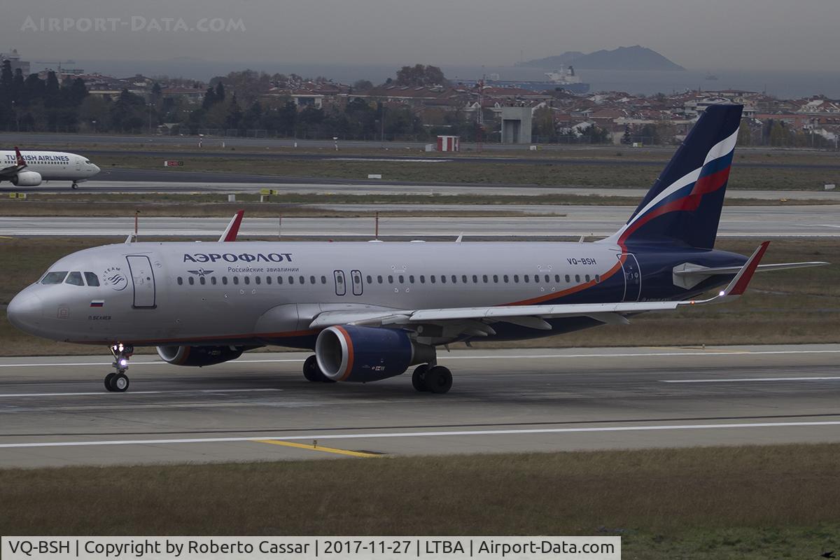 VQ-BSH, 2014 Airbus A320-214 C/N 6022, Istanbul Ataturk
