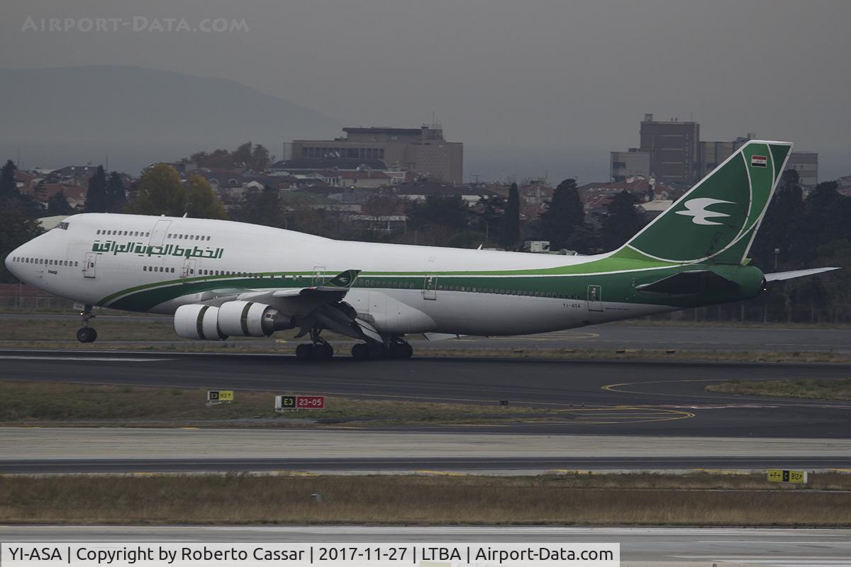YI-ASA, 2001 Boeing 747-4H6 C/N 28433, Istanbul Ataturk