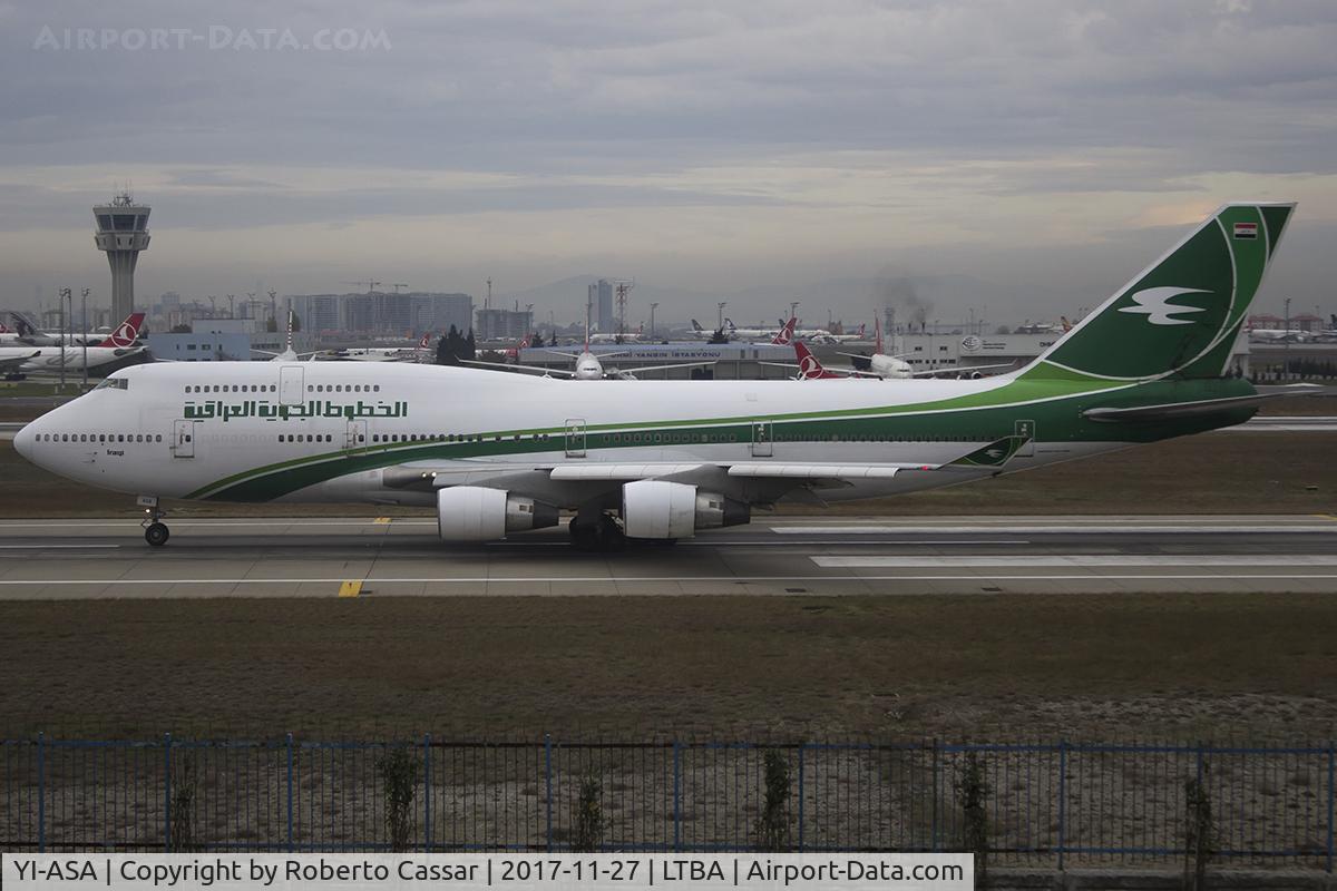 YI-ASA, 2001 Boeing 747-4H6 C/N 28433, Istanbul Ataturk