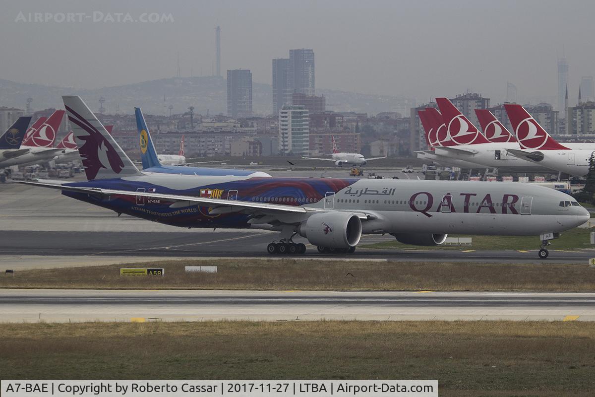 A7-BAE, 2009 Boeing 777-3DZ/ER C/N 36104, Istanbul Ataturk