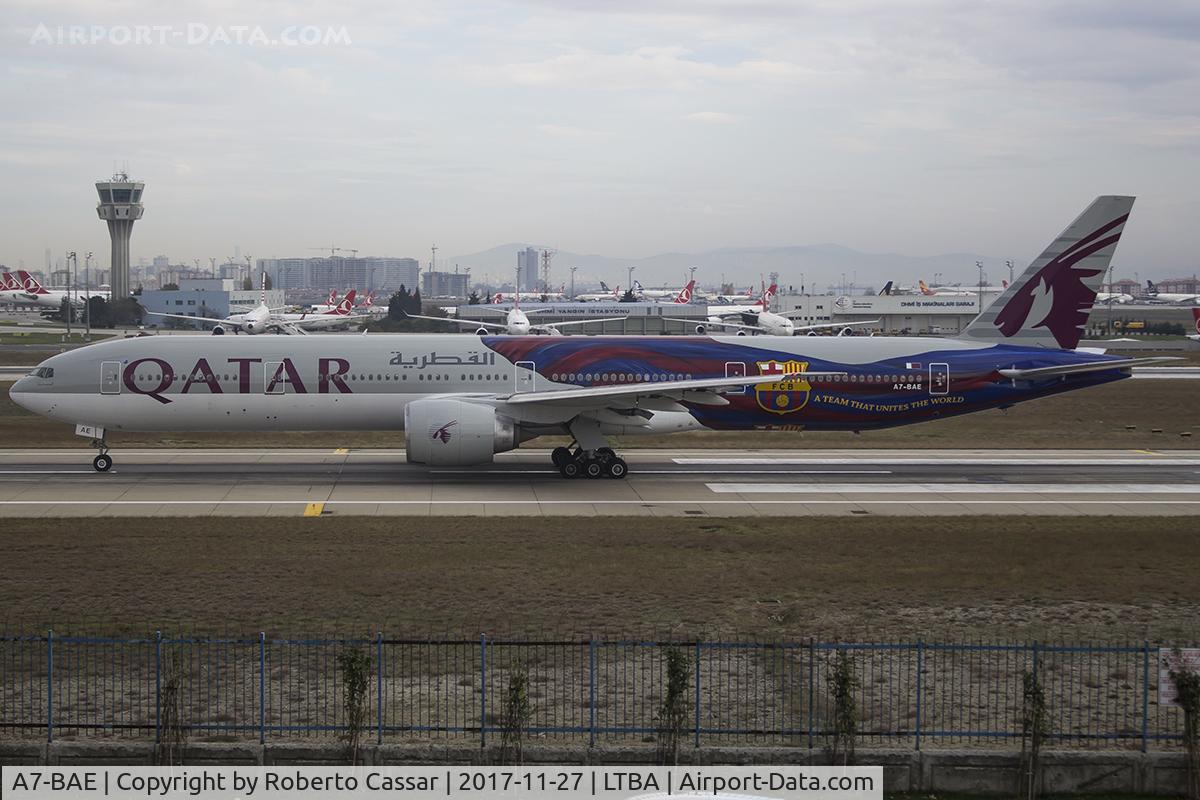 A7-BAE, 2009 Boeing 777-3DZ/ER C/N 36104, Istanbul Ataturk