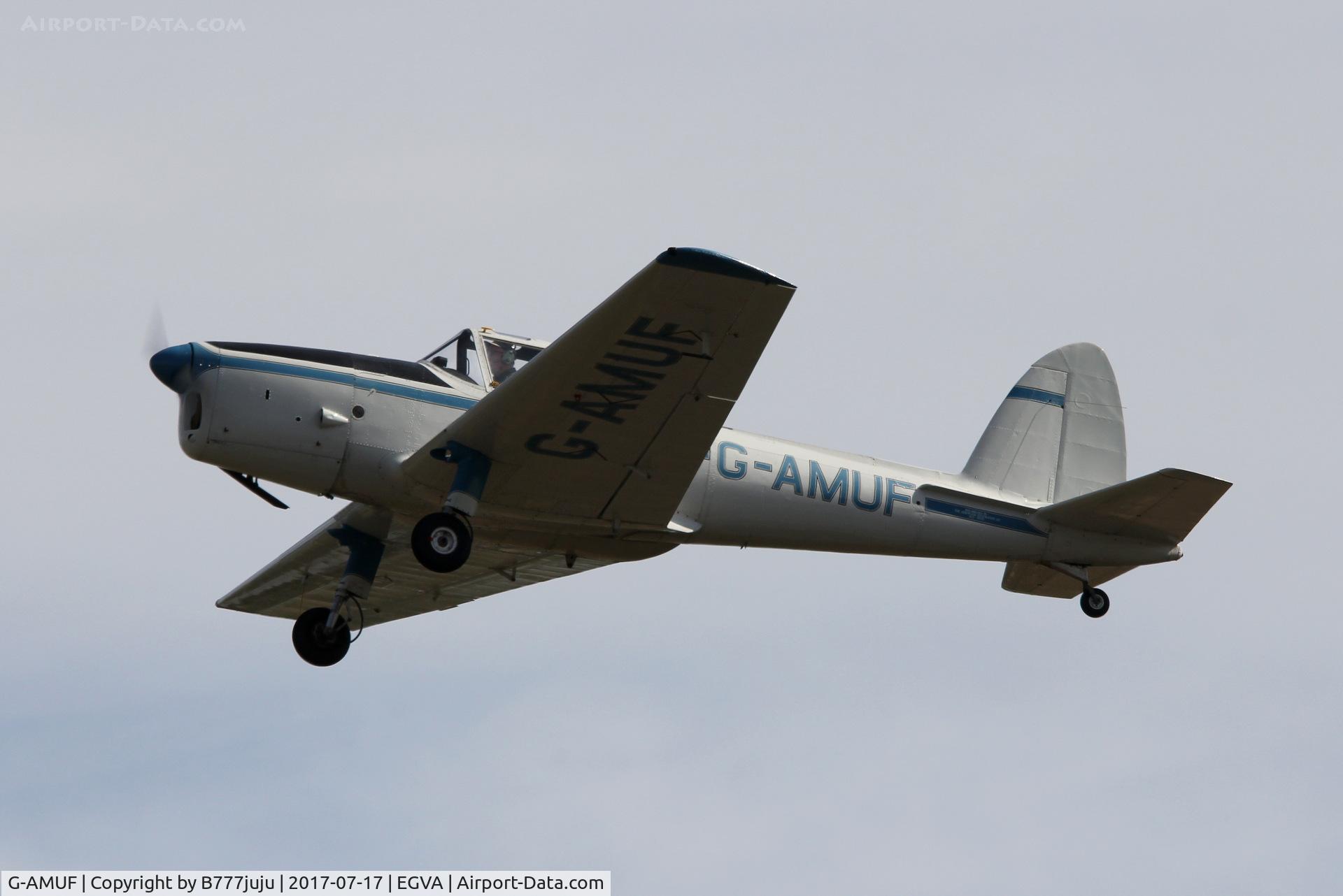 G-AMUF, 1952 De Havilland DHC-1 Chipmunk 21 C/N C1/0832, at TATOO 2017