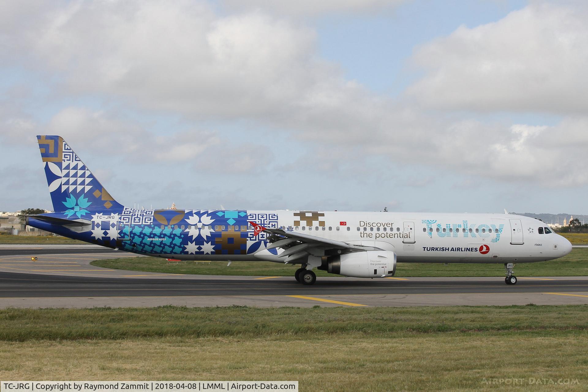 TC-JRG, 2007 Airbus A321-231 C/N 3283, A321 TC-JRG Turkish Airlines special colours