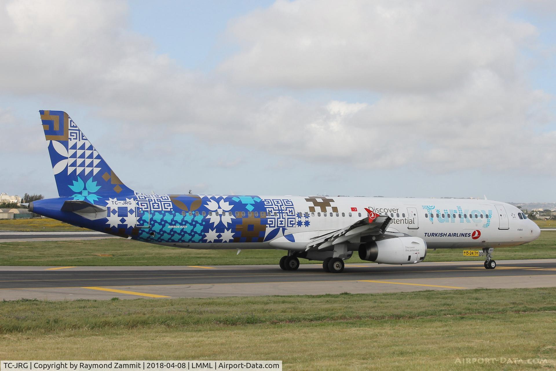 TC-JRG, 2007 Airbus A321-231 C/N 3283, A321 TC-JRG Turkish Airlines special colours