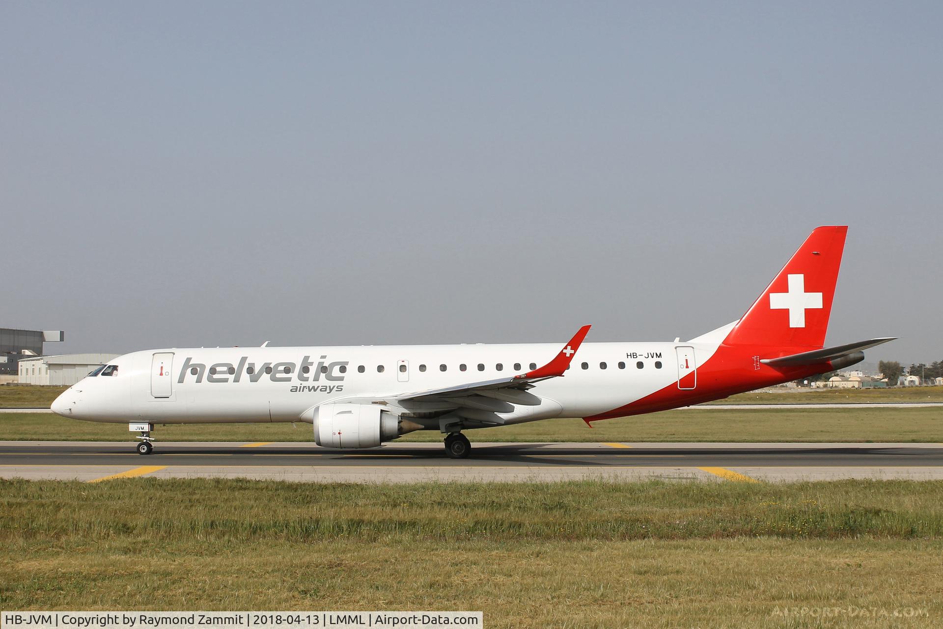 HB-JVM, 2010 Embraer 190LR (ERJ-190-100LR) C/N 19000349, Embraer ERJ-190 HB-JVM Helvetic Airways