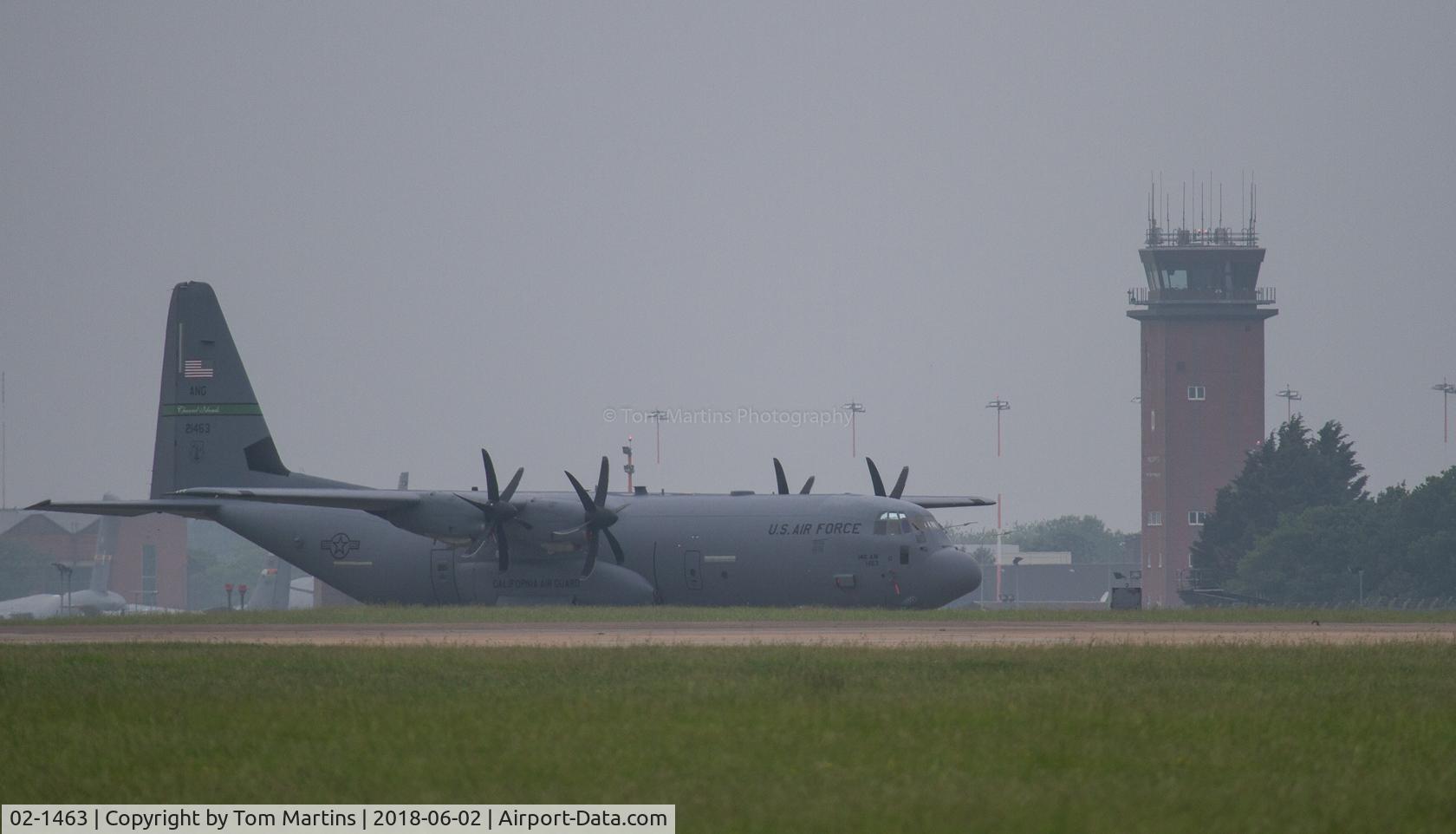 02-1463, 2003 Lockheed Martin C-130J-30 Super Hercules C/N 382-5551, C-130J at Mildenhall