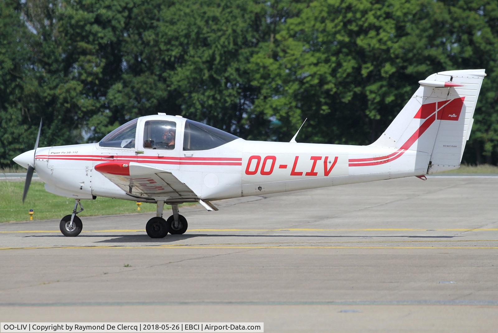 OO-LIV, 1979 Piper PA-38-112 Tomahawk Tomahawk C/N 38-79A0921, At Gosselies.