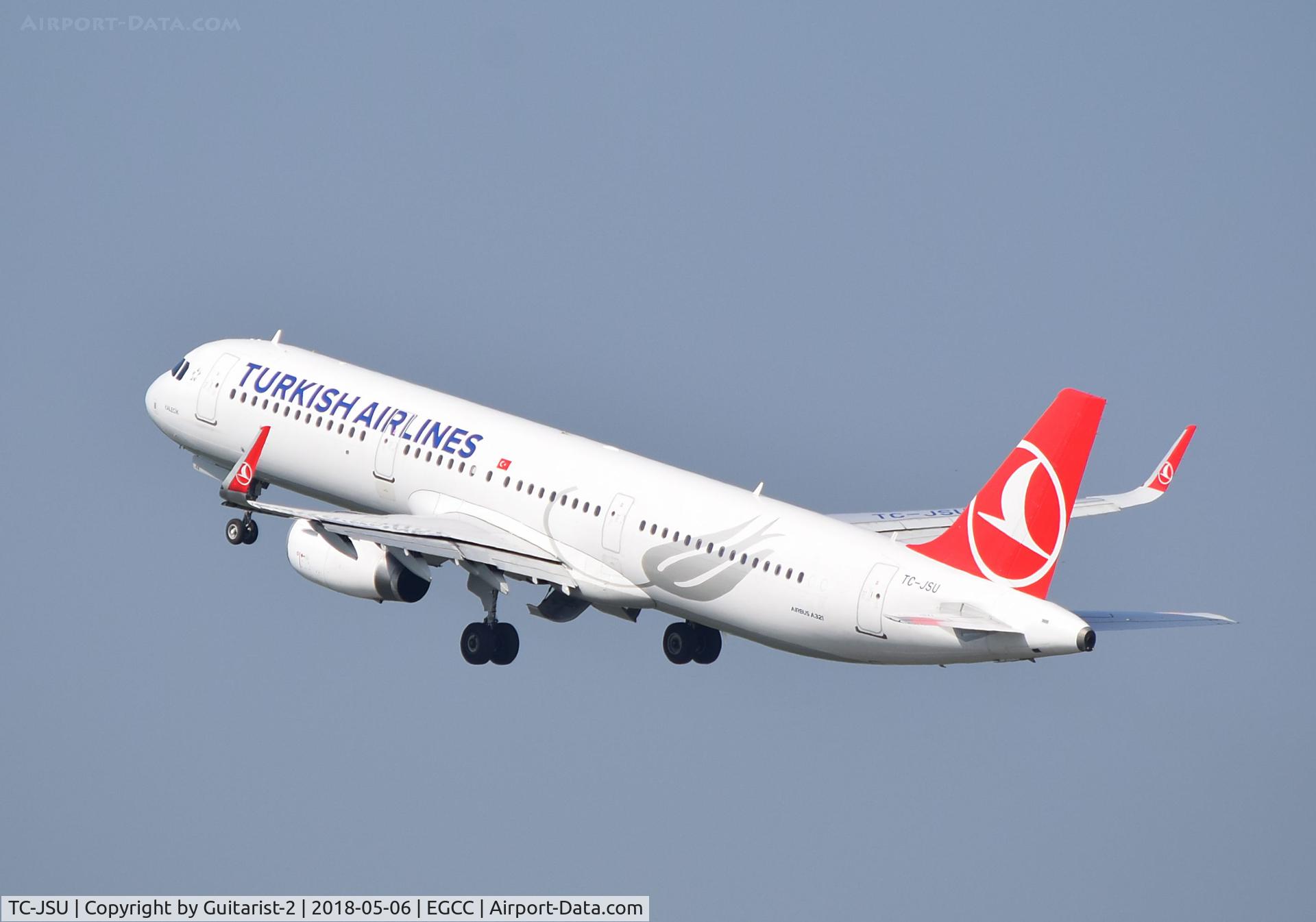 TC-JSU, 2015 Airbus A321-231 C/N 6709, At Manchester