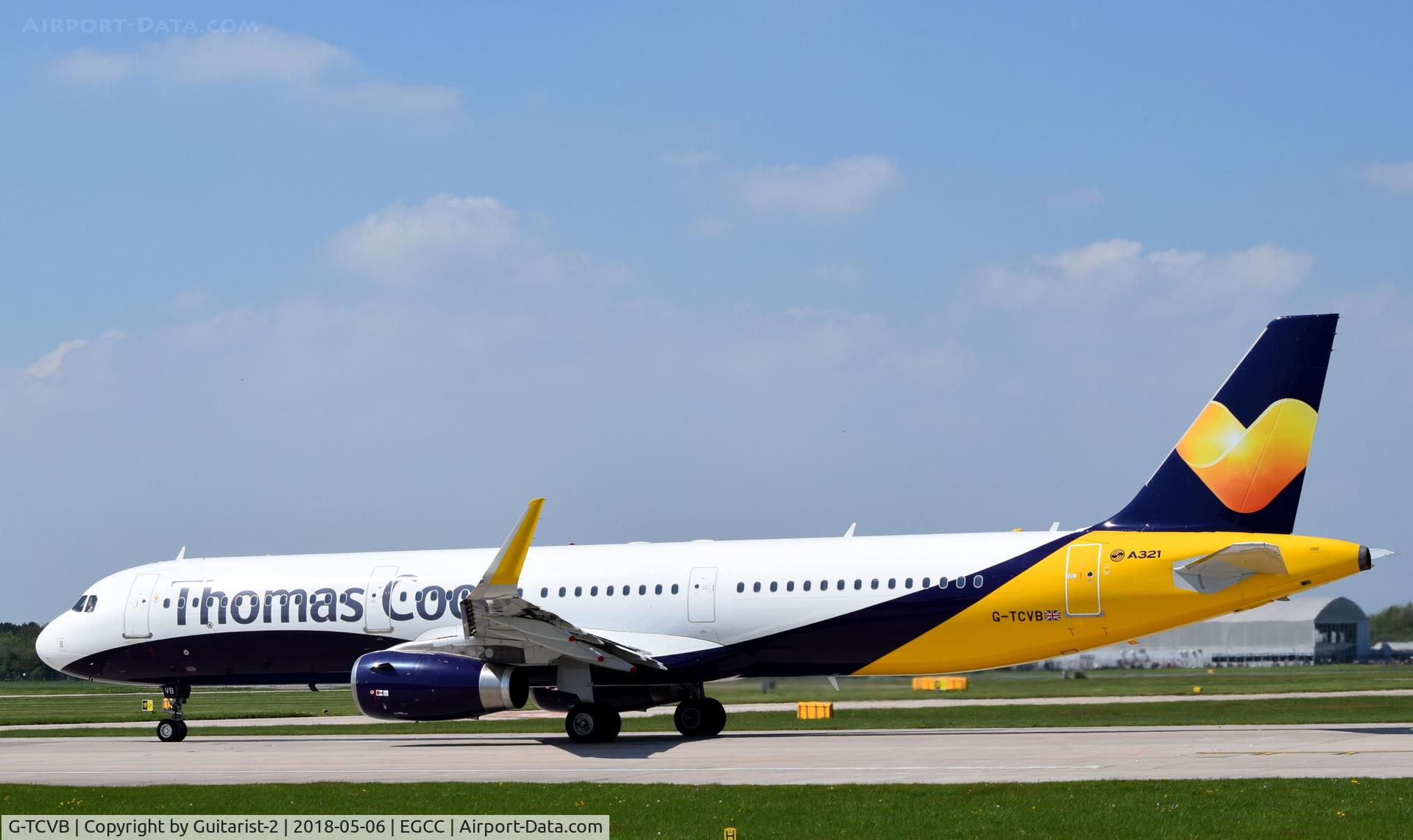 G-TCVB, 2013 Airbus A321-231 C/N 5606, At Manchester