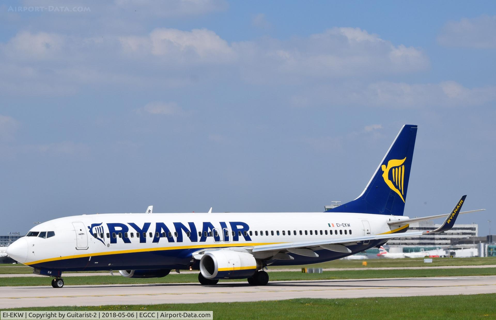 EI-EKW, 2010 Boeing 737-8AS C/N 38506, At Manchester
