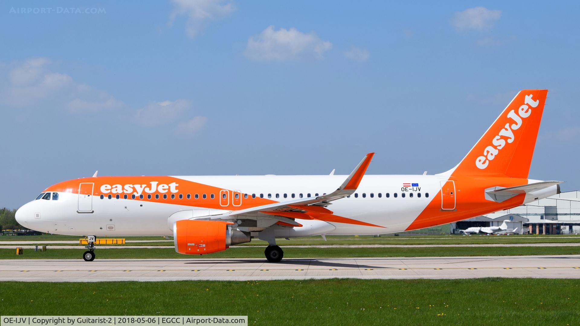 OE-IJV, 2017 Airbus A320-214 C/N 7597, At Manchester
