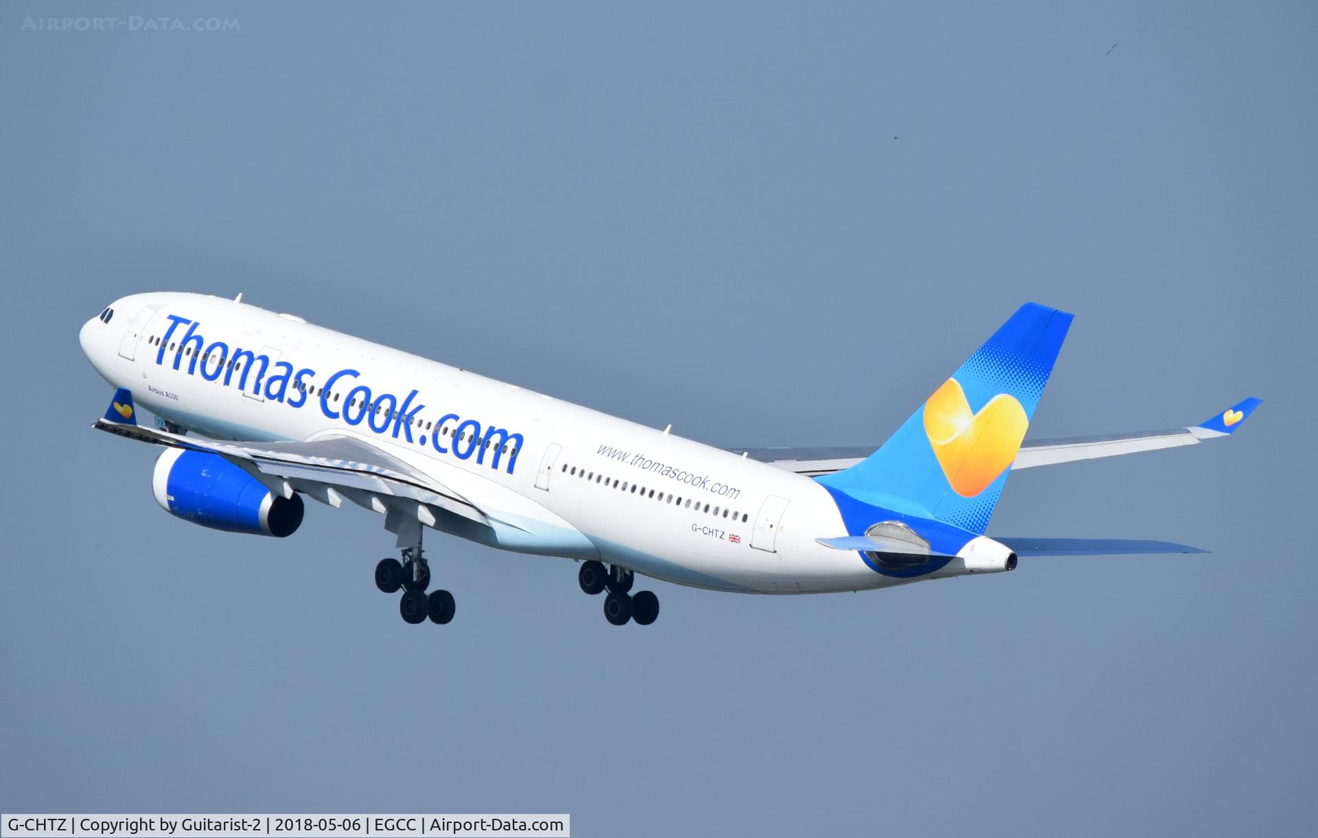 G-CHTZ, 2001 Airbus A330-243 C/N 398, At Manchester