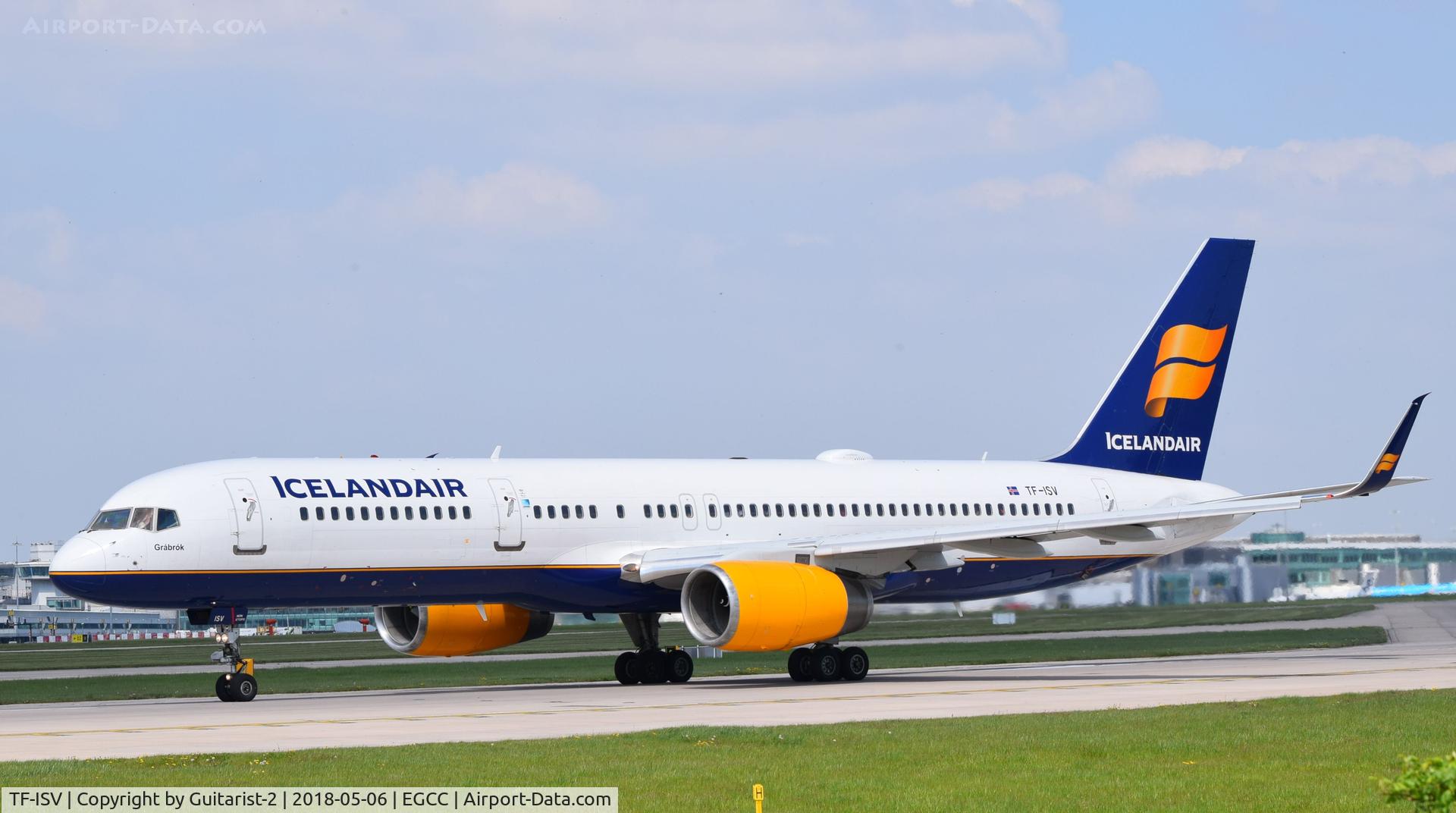TF-ISV, 1999 Boeing 757-256 C/N 26247, At Manchester
