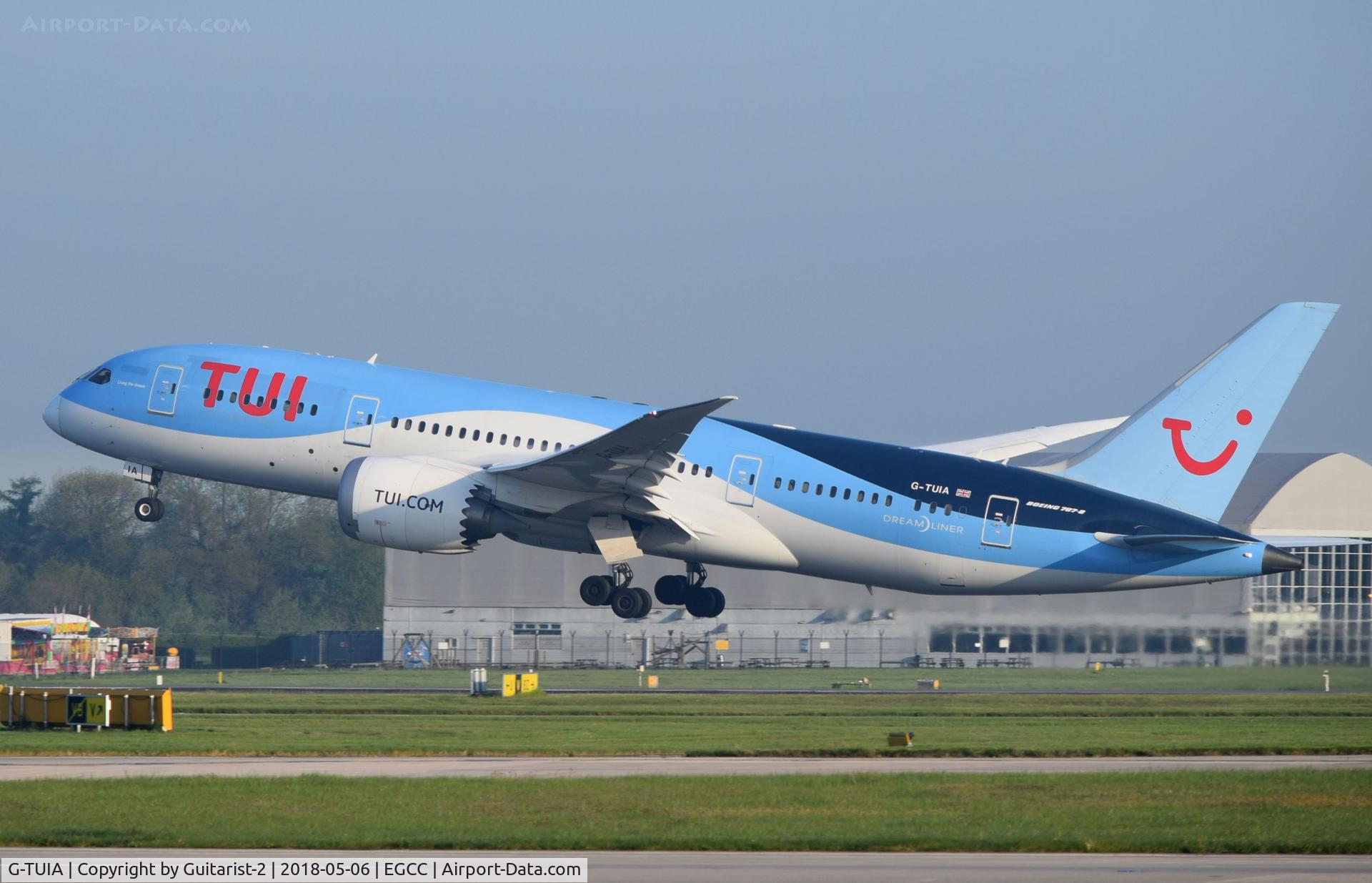 G-TUIA, 2013 Boeing 787-8 Dreamliner C/N 34422, At Manchester