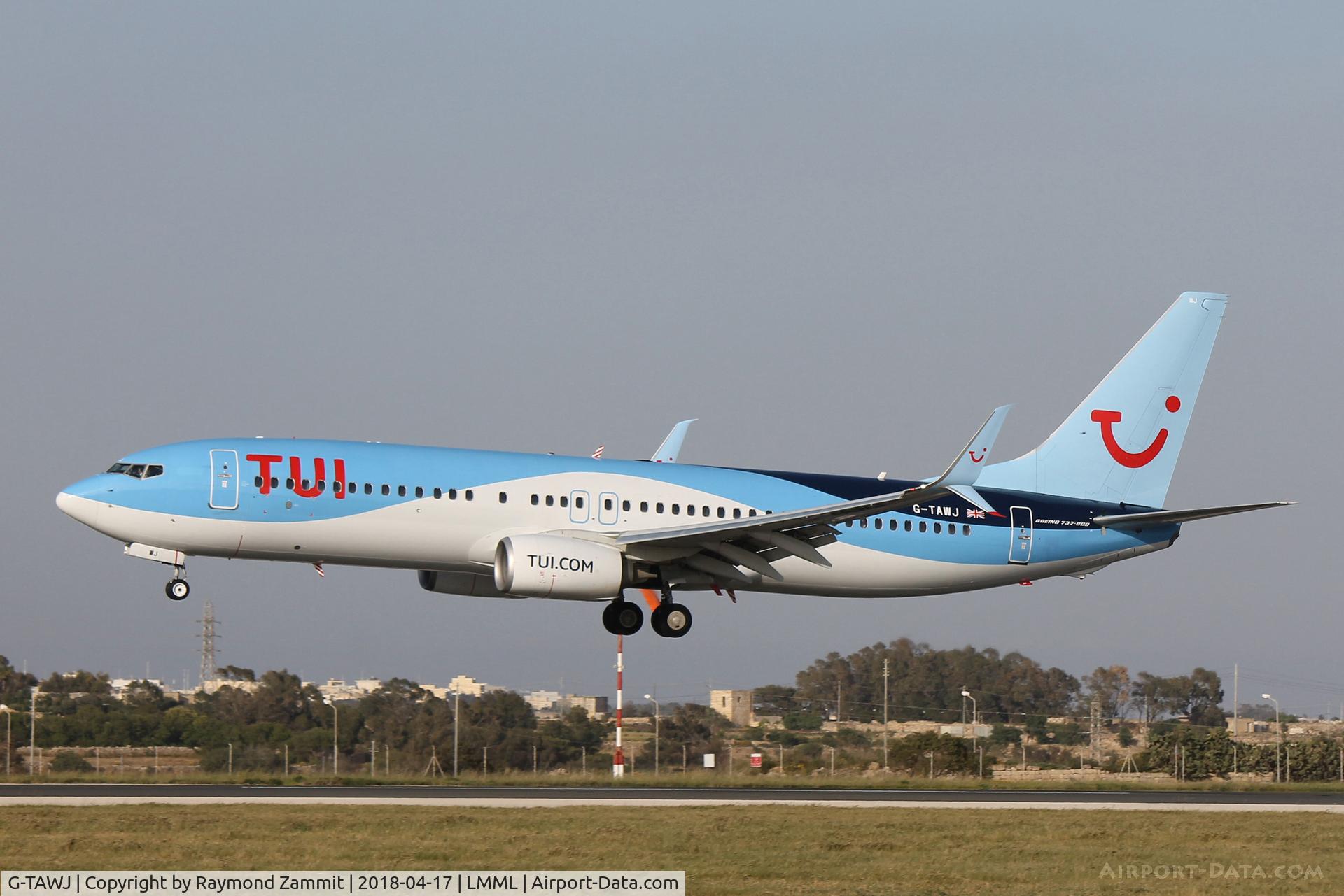 G-TAWJ, 2012 Boeing 737-8K5 C/N 38108, B737-800 G-TAWJ Thomson Airways
