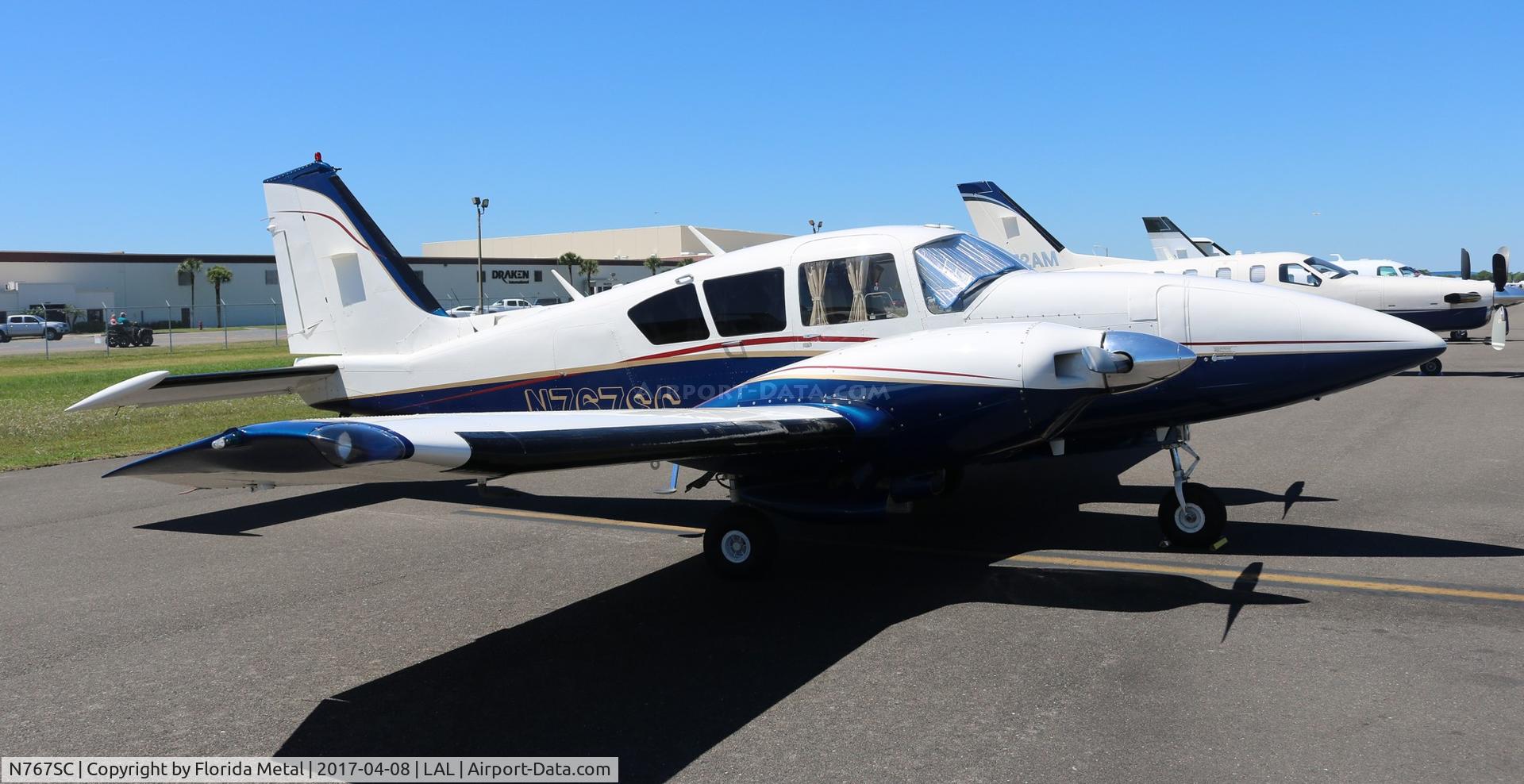 N767SC, 1977 Piper PA-23-250 Aztec C/N 27-7754060, Aztec